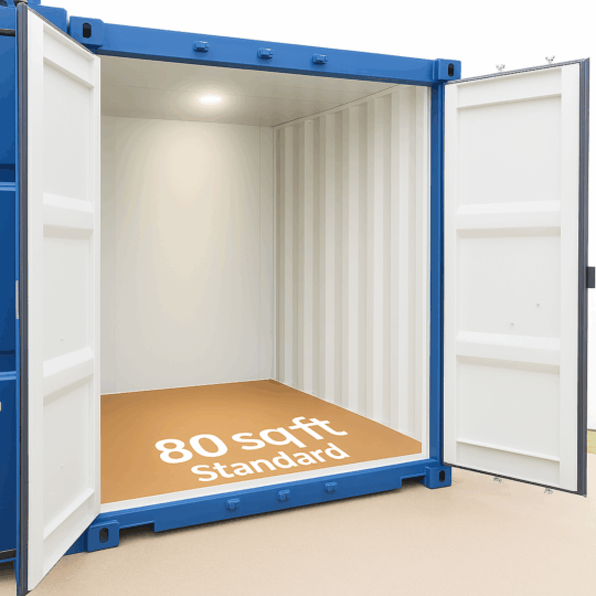 80 sq.ft. Gillingham