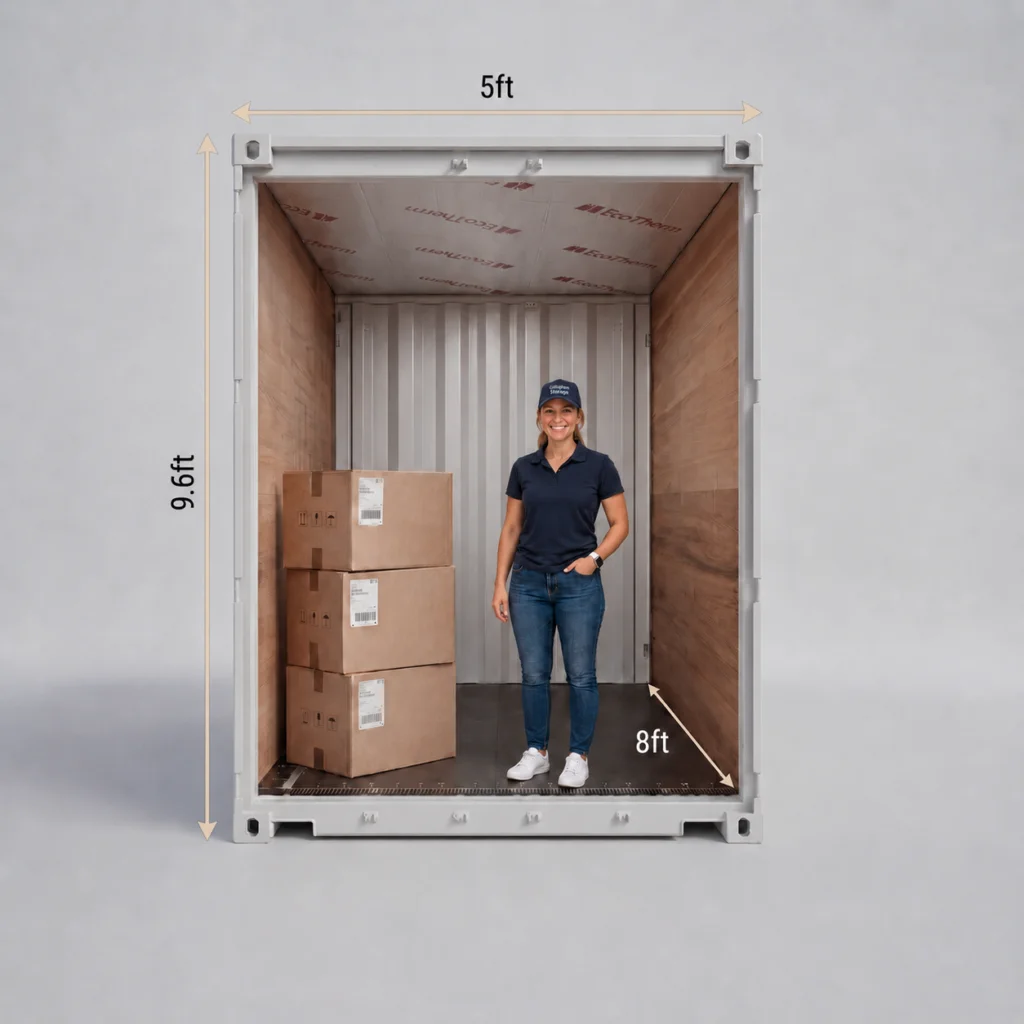 40 sq ft Premium storage unit at Rhino Storage Southwick