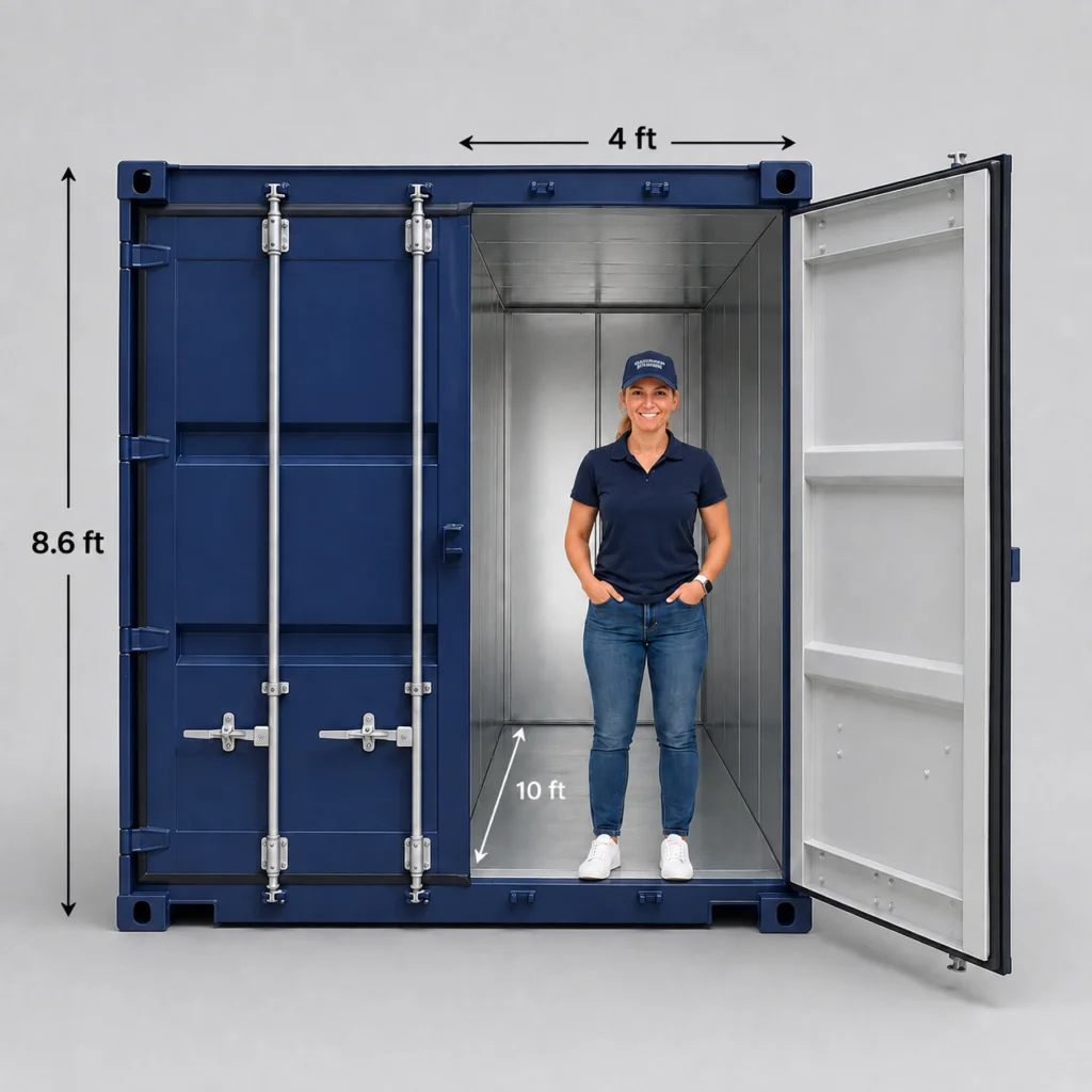 40 sq ft storage unit at Rhino Storage Salisbury