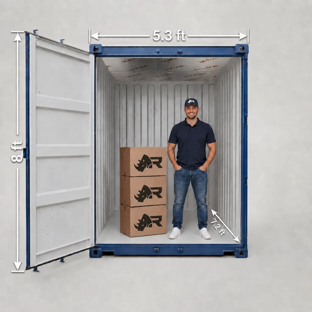38 sq ft storage unit at Rhino Storage Southwick